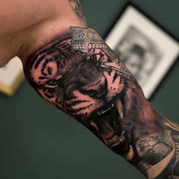 tijger tattoo